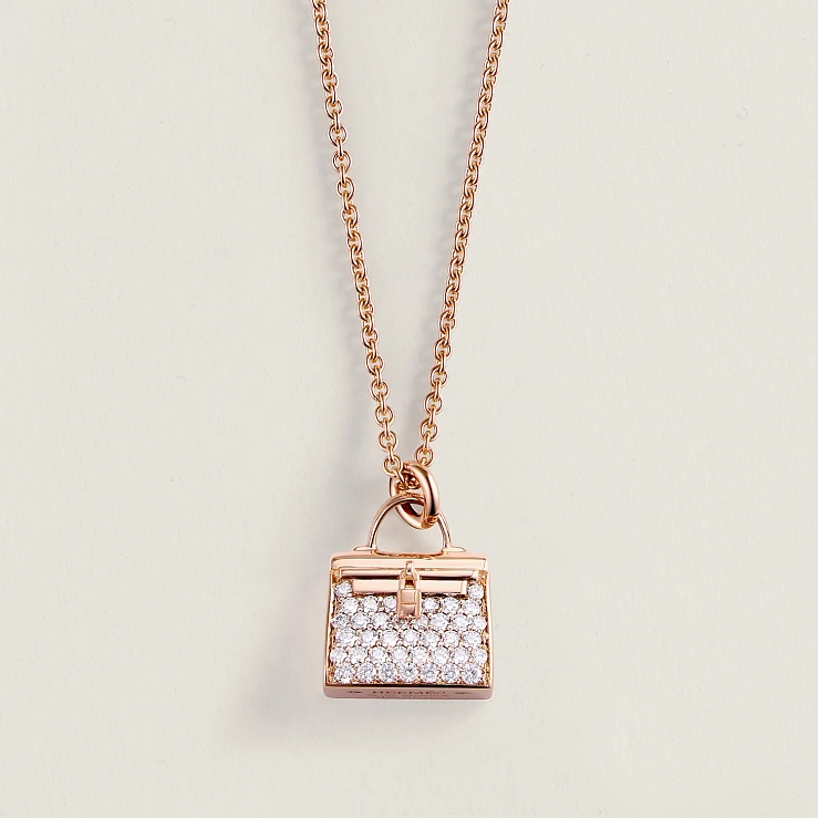 Украшение Hermès  Amulettes Kelly pendant  H121310B 00 