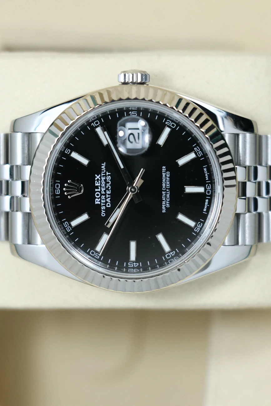 Заказать Rolex  Datejust 41 mm Black Dial  126334