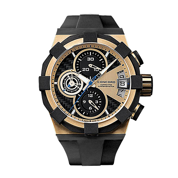 Часы Concord  C1 Chronograph Rose Gold  