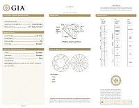 Украшение GIA  Серьги 3,26/3,32 ct. L/VS2 (3 Excellent) Round Diamonds   