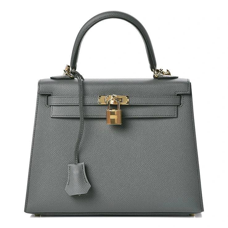 Сумки и аксессуары Hermes  Hermes Epsom Kelly Sellier 25 Vert Amande  K25