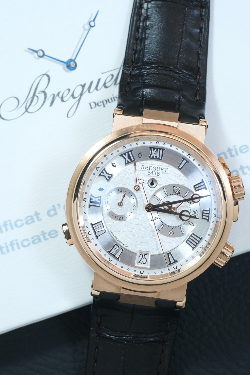 Часы Breguet  Marine Alarme Musicale  5547BR/12/9ZU