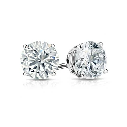 Graff Stud Earrings 3,01/3,06 Ct. D-E/Vs1