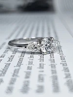 Украшение GIA  Кольцо с бриллиантом 1,03 ct. G/VVS2 (3 Excellent)   