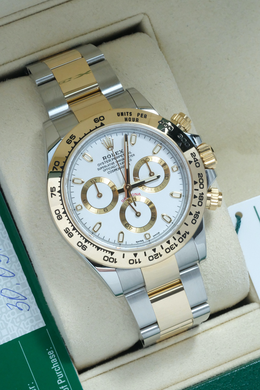 Часы Rolex  Oyster Perpetual Cosmograph Daytona White Dial 2018  116503