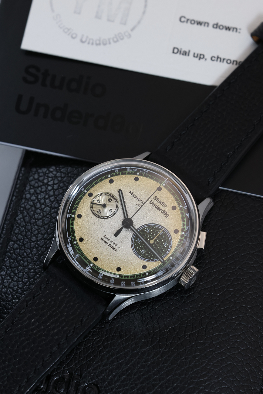 Часы Studio Underd0g  STUDIO UNDERD0G X MASSENA LAB CHAMPAGNE & CAVIAR  03SERIES Champagne & Caviar