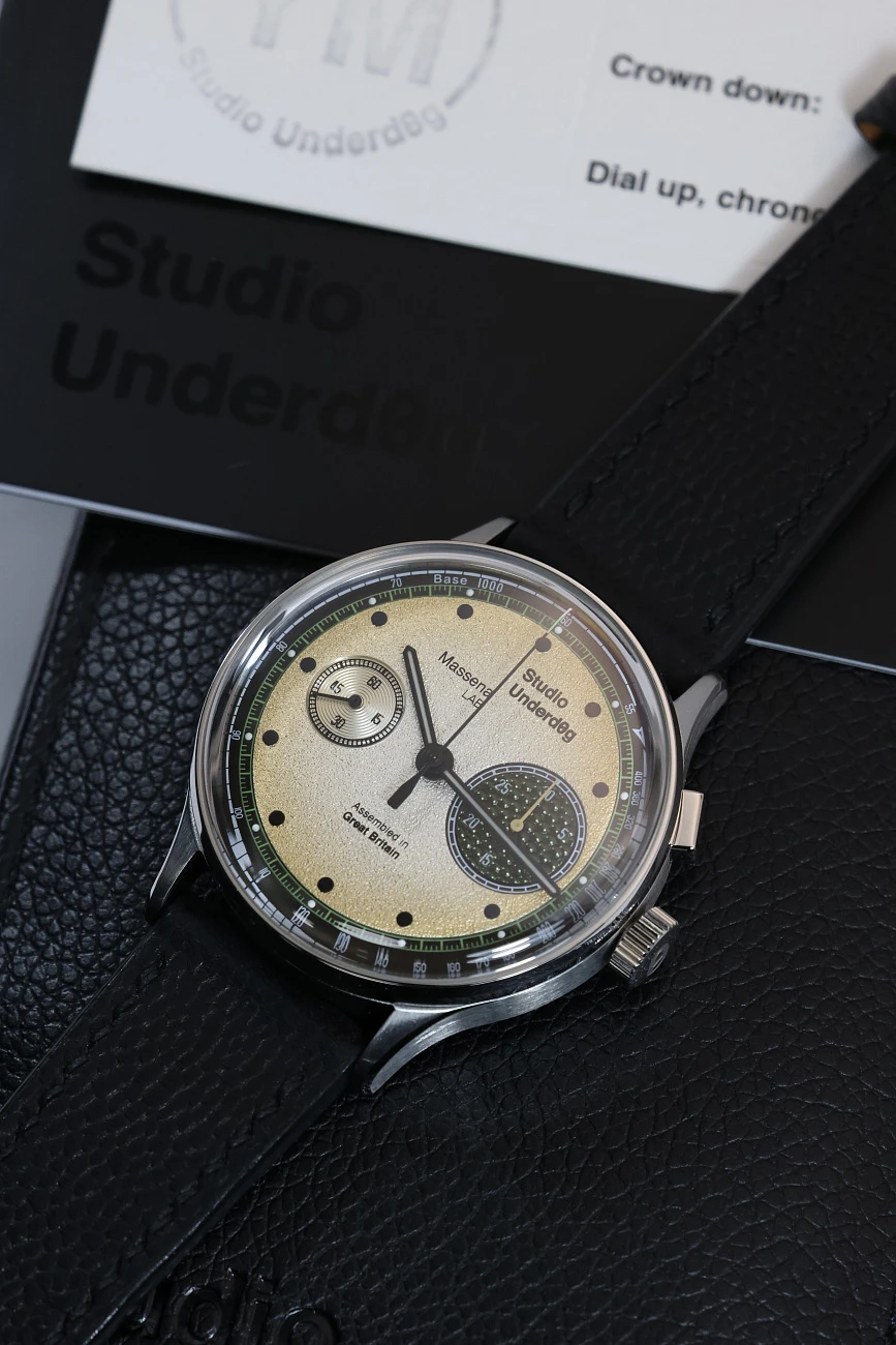 Часы Studio Underd0g  STUDIO UNDERD0G X MASSENA LAB CHAMPAGNE &amp; CAVIAR  03SERIES Champagne &amp; Caviar