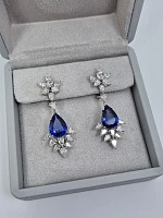 Украшение Arte Dior  Серьги С Танзанитами   
