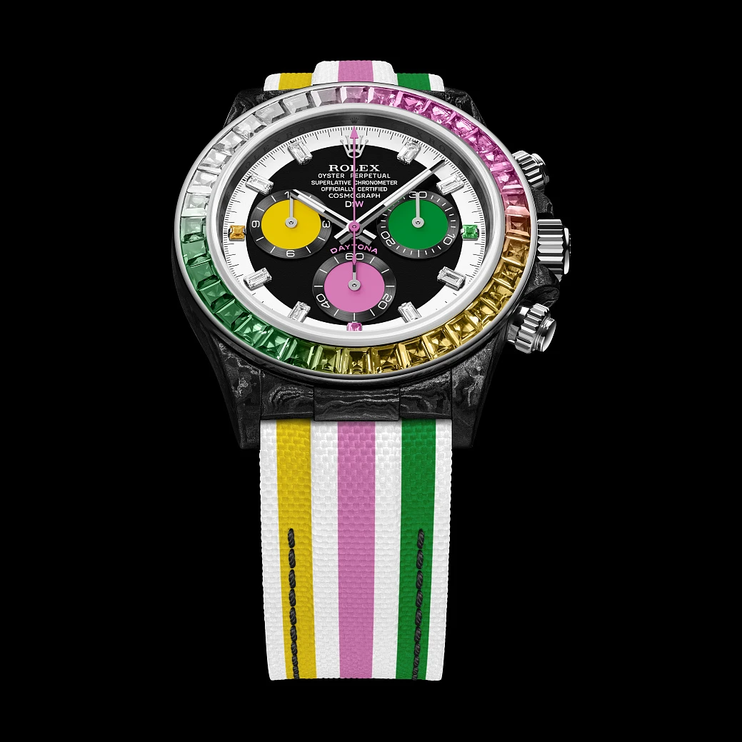 Заказать DiW  Rolex Daytona 40 Mm Rainbow Candy  