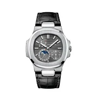 Часы Patek Philippe  Nautilus White Gold Moon Phases  5712G-001