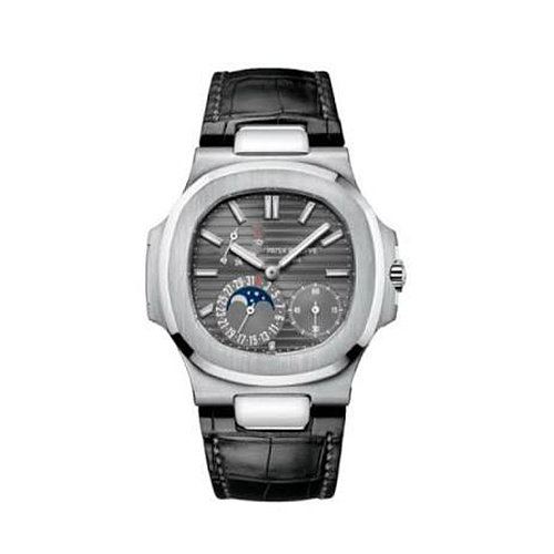Часы Patek Philippe  Nautilus White Gold Moon Phases  5712G-001