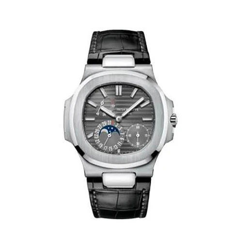 Часы Patek Philippe  Nautilus White Gold Moon Phases  5712G-001