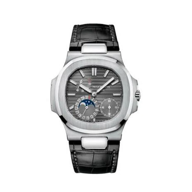 Часы Patek Philippe  Nautilus White Gold Moon Phases  5712G-001