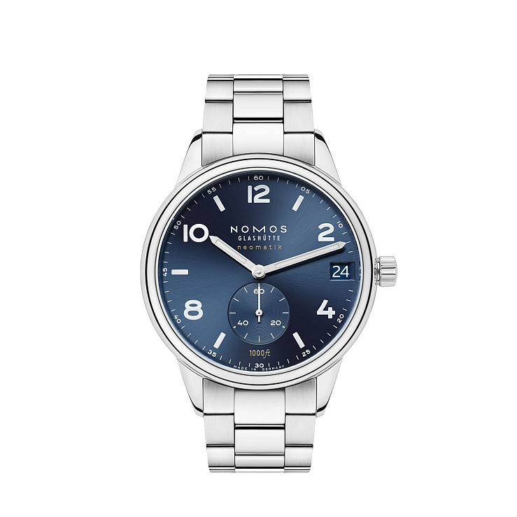 Часы NOMOS  Club Sport Neomatik 42 Date Blue  782