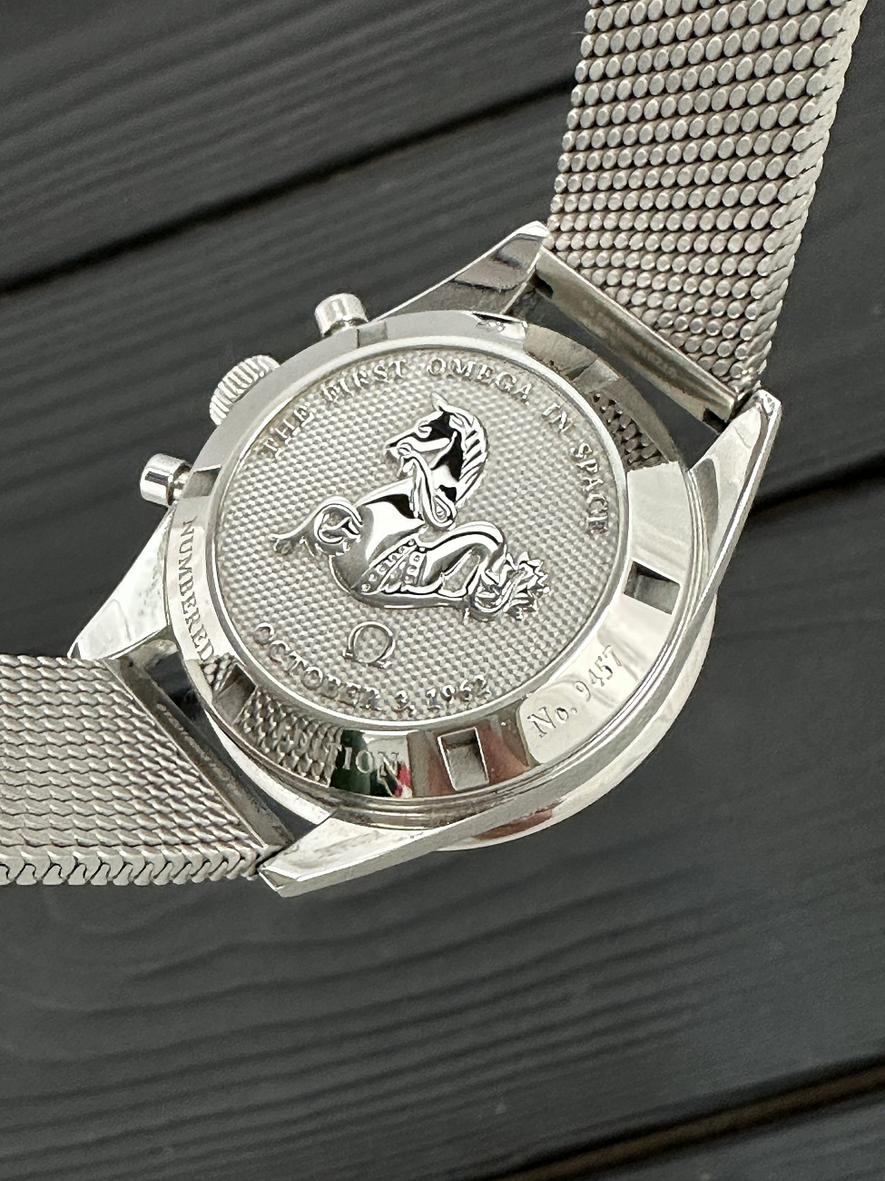 Часы Omega  Speedmaster Anniversary Series First Omega In Space  311.32.40.30.01.001 