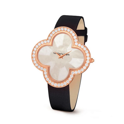 Часы Van Cleef & Arpels  Alhambra Womens Watch Rose Gold 40Mm  VCARO30100
