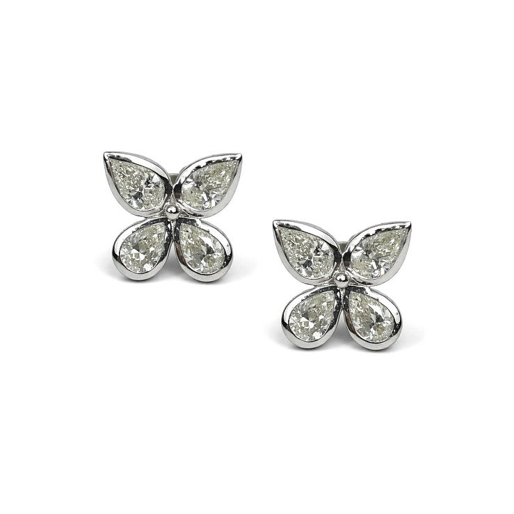Украшение Odelia  Butterfly Stud Earrings  AER-19966-2 