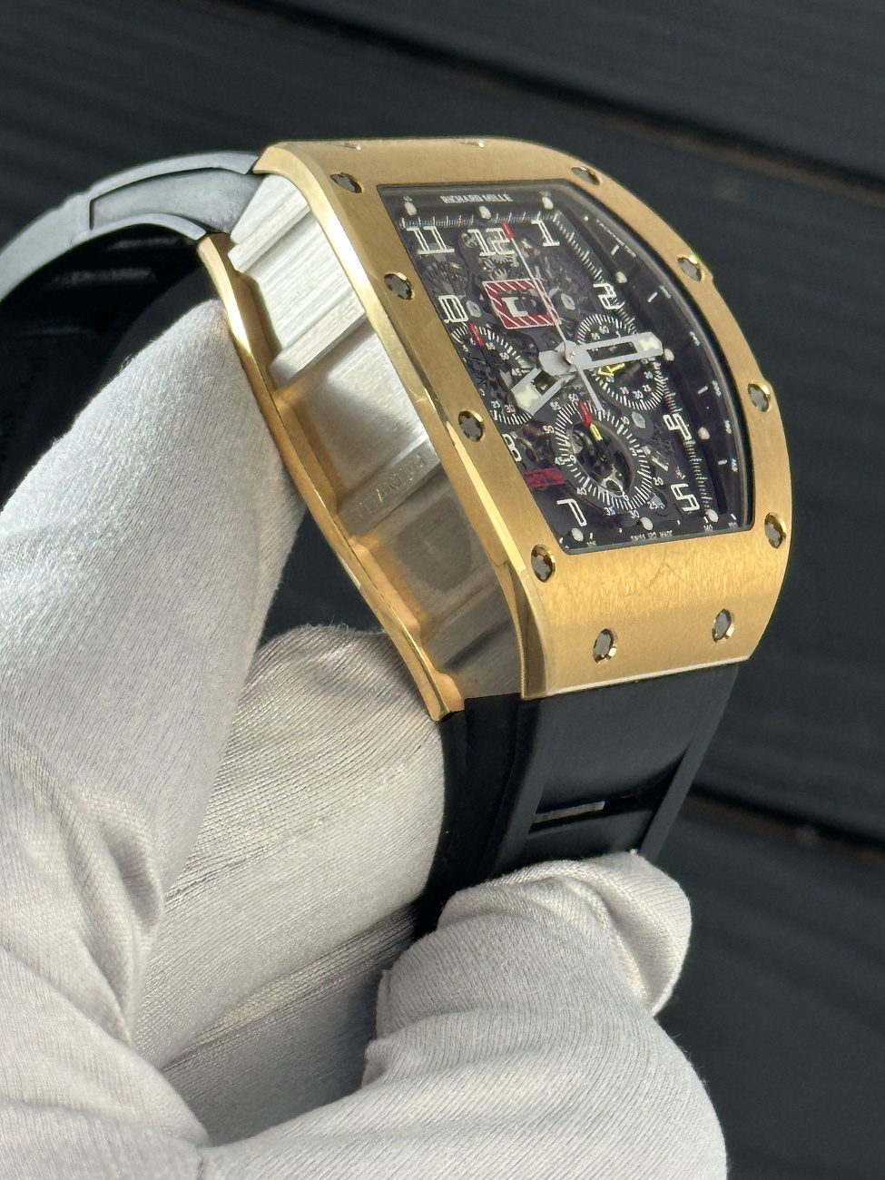 Часы Richard Mille  Rm11 Felipe Massa Rose Gold Titanium  RM011 RG Ti