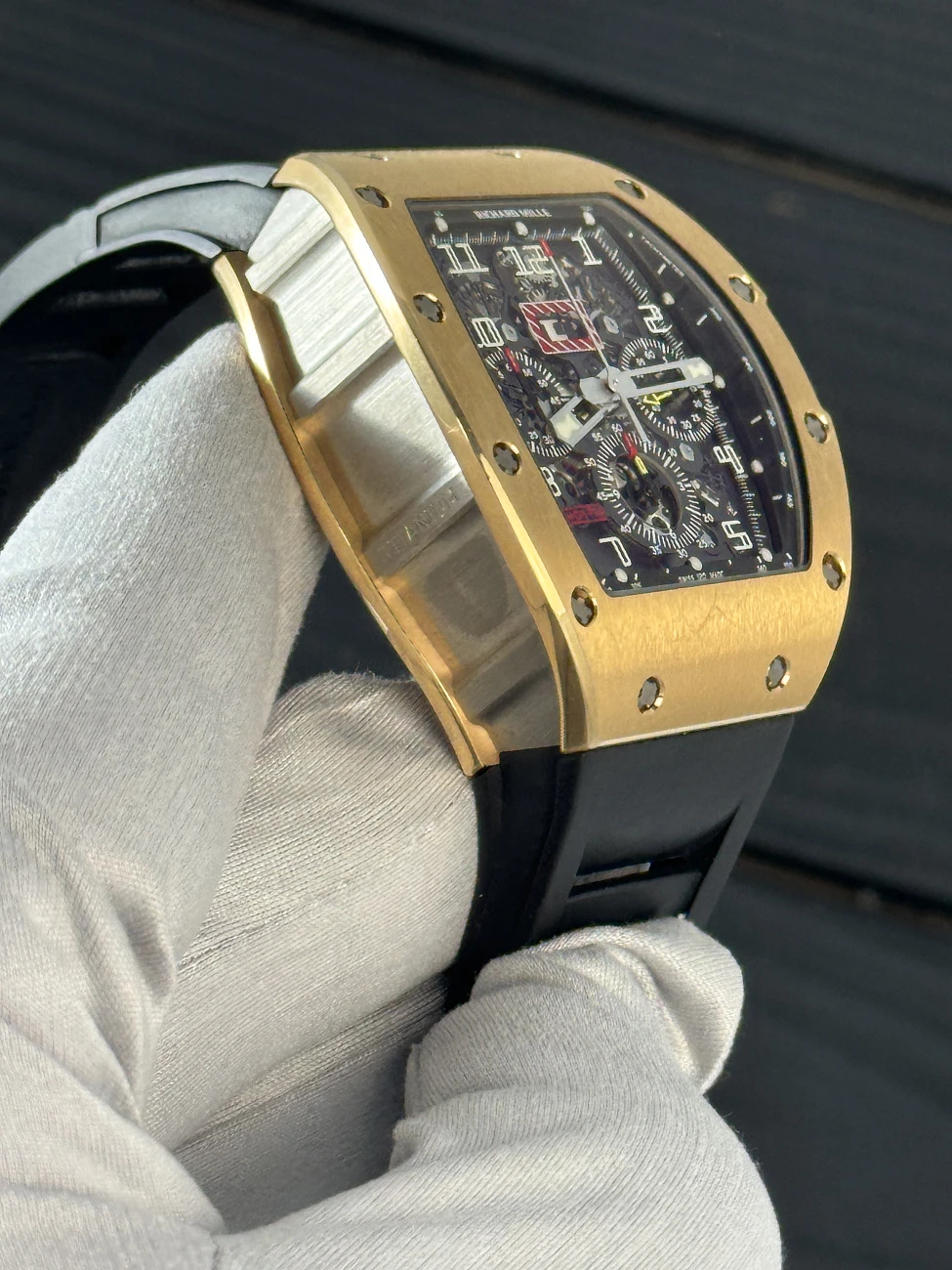 Часы Richard Mille  RM11 Felipe Massa Rose Gold Titanium  RM011 RG Ti