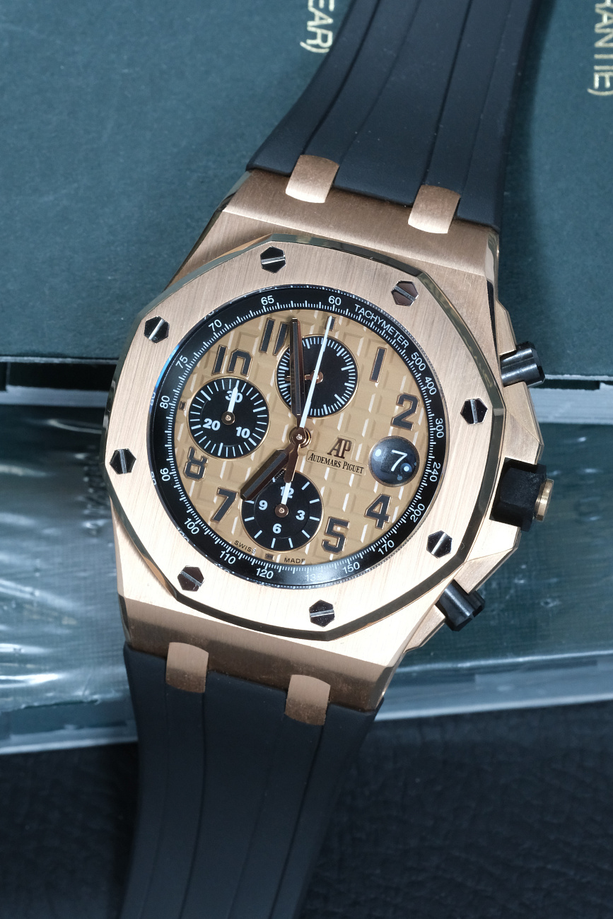 Часы Audemars Piguet  Royal Oak Offshore Chronograph 42Mm Rose Gold  26470OR.OO.A002CR.01 