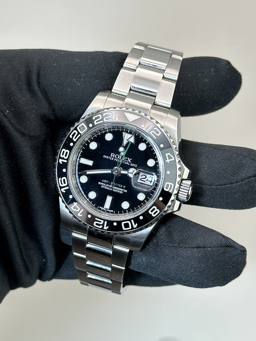 Часы Rolex  Gmt-Master Ii Steel Discontinued  116710LN