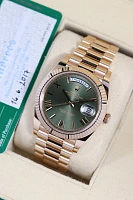 Часы Rolex  Day-Date Rose Gold Olive Dial  228235