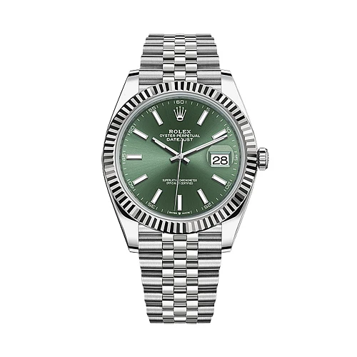 Часы Rolex  - Datejust 41Mm Mint Green 2023  126334-0028