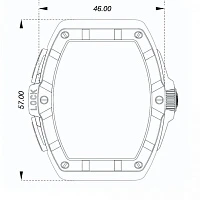 Заказать Franck Muller  Skafander Classic  SKF 46 DV SC DT CARBON TTNR.NR