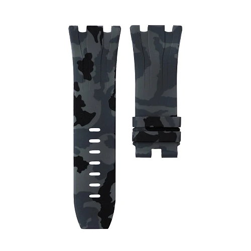 Часовой ремешок Audemars Piguet  Ремешок Для Часов Graphite Camo Ap Royal Oak Offshore 44Mm Strap  