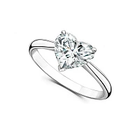 Украшение GIA  Кольцо с бриллиантом 1,50 ct. L/Internally Flawless "Неаrt"   