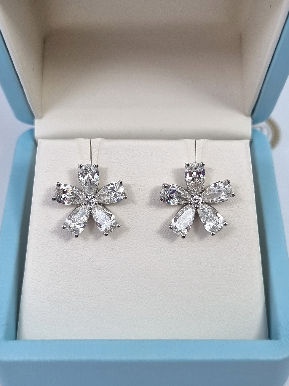 Украшение NO NAME  Серьги С Бриллиантами 5,11 Ct. G-H/Vs   