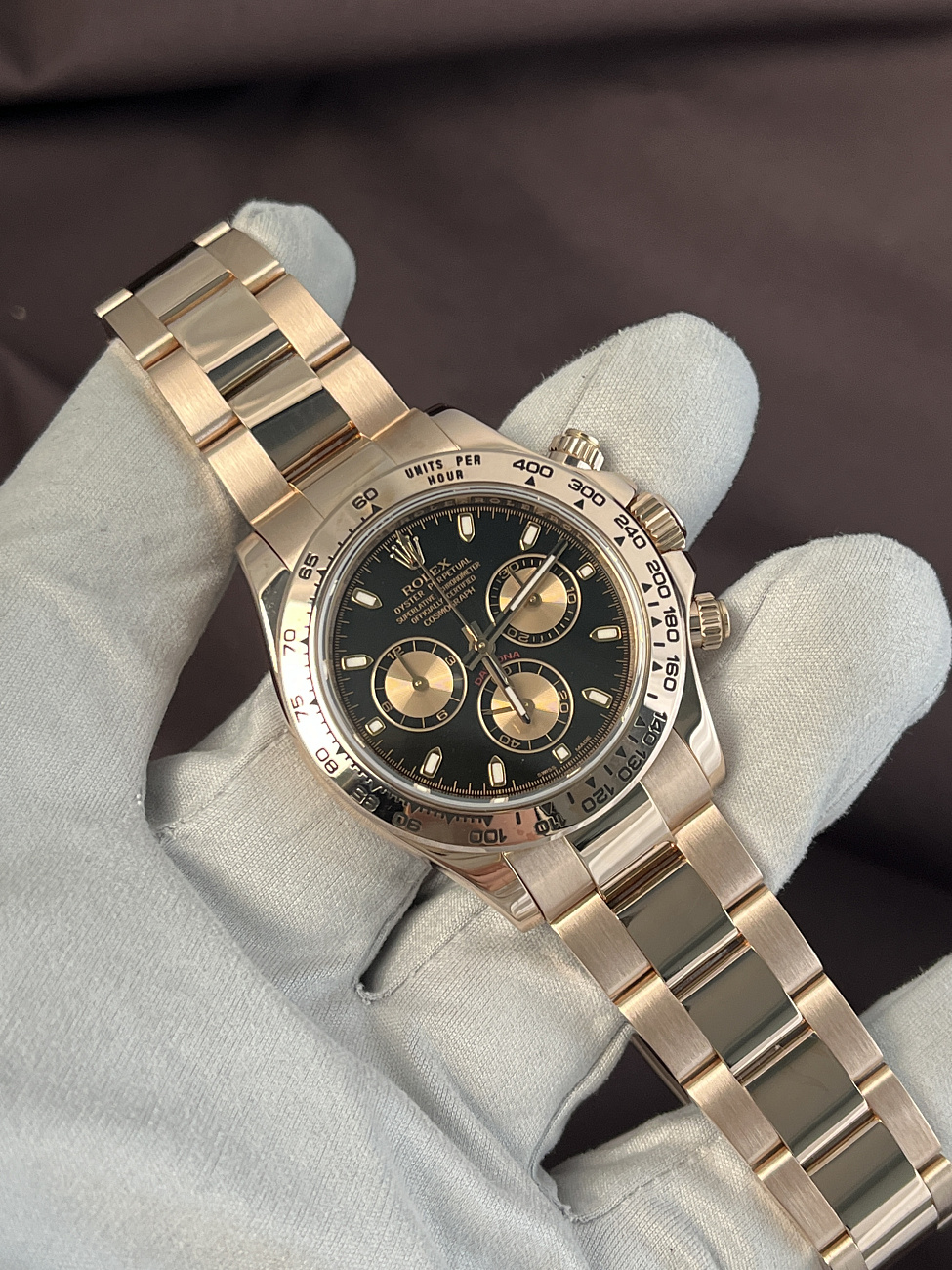 Часы Rolex  Oyster Perpetual Cosmograph Daytona Rose Gold  116505