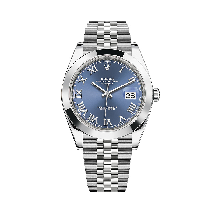 Часы Rolex  Datejust 41Mm Blue Azzurro  126300