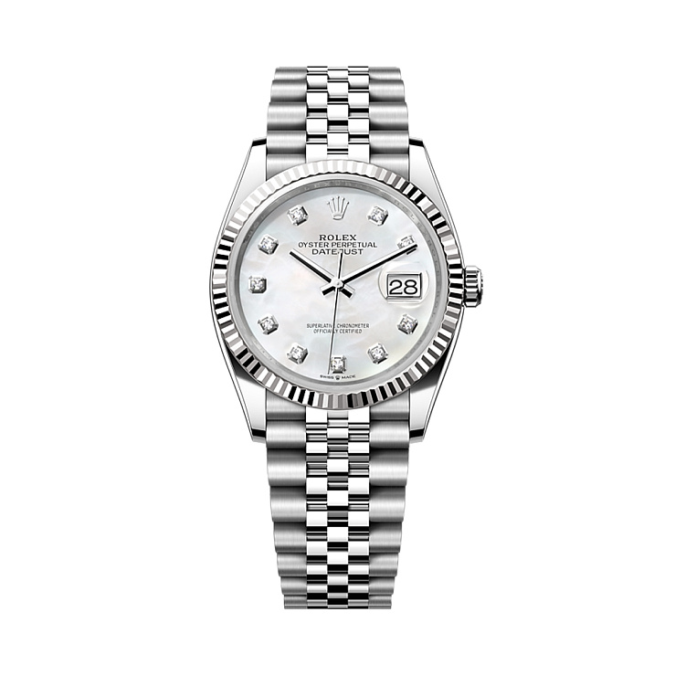 Часы Rolex  Datejust 36Mm Mother Of Pearl Dial 2023  126234-0019