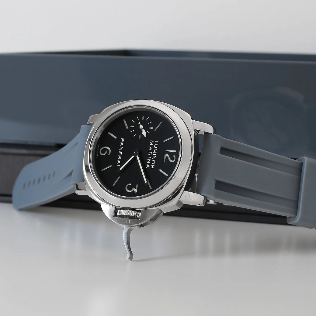 Часовой ремешок Horus Straps  Ремешок Для Часов Panerai Grey 44Mm Strap  