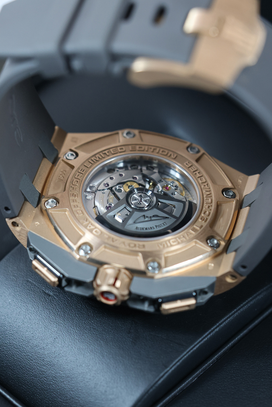 Часы Audemars Piguet  Royal Oak Offshore Michael Schumacher Rose Gold Titanium Limited Edition  26568OM.OO.A004CA.01