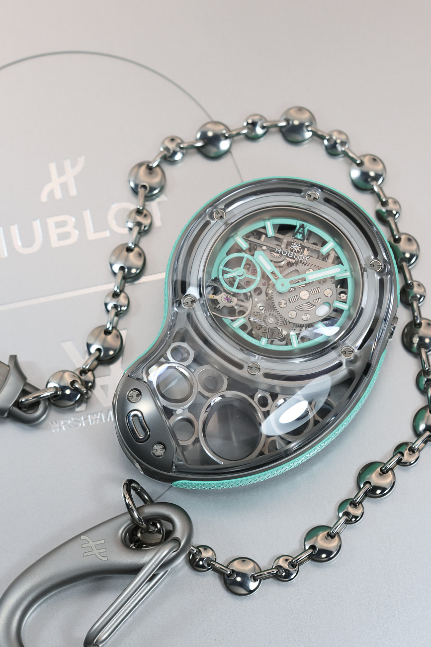 Часы Hublot  ARSHAM DROPLET POCKET WATCH LIMITED EDITION  916.NX.5202.NK