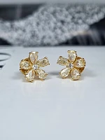 Украшение No Name  Серьги с бриллиантами 4,48 ct.    