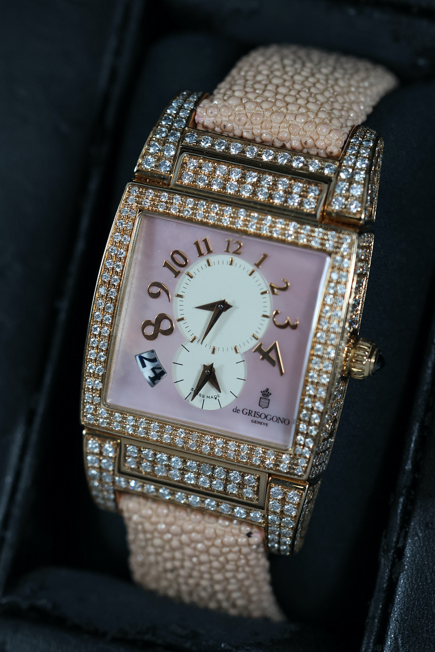 Часы De Grisogono  Instrumentino Uno Mother Of Pearl  INSTRUMENTINO