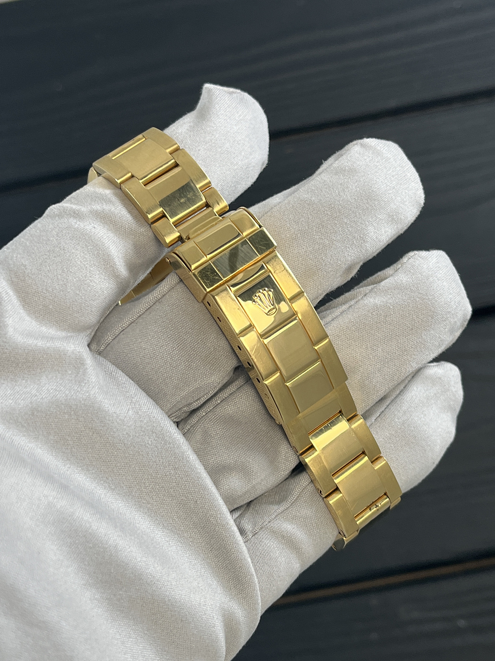 Часы Rolex  Vintage Submariner Yellow Gold Blue Dial  16618LB