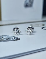Украшение GIA  Серьги 0,50/0,50 ct. G/VVS2 (3 Excellent)   