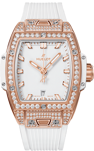 Заказать Hublot  Shaped Spirit Of Big Bang King Gold White Pave  682.OE.2080.RW.1604