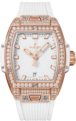 Заказать Hublot  Shaped Spirit Of Big Bang King Gold White Pave  682.OE.2080.RW.1604