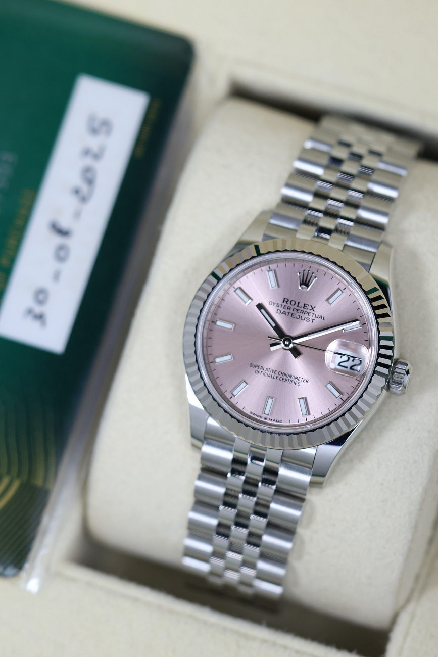 Часы Rolex  Datejust 31mm Pink Dial   278274
