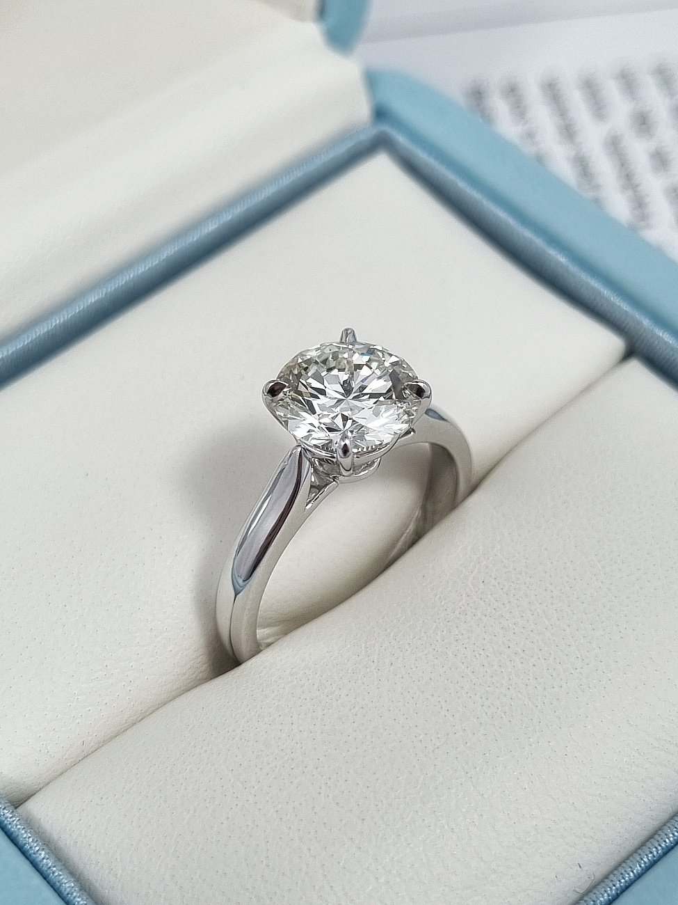 Украшение NO NAME  Кольцо С Бриллиантом 2,22 Ct. J/If (3 Excellent)   