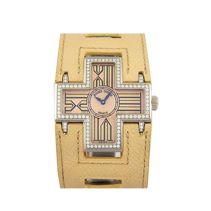 Часы Roger Dubuis  Follow Me Limited Edition 18K White Gold Diamond Set Fix  