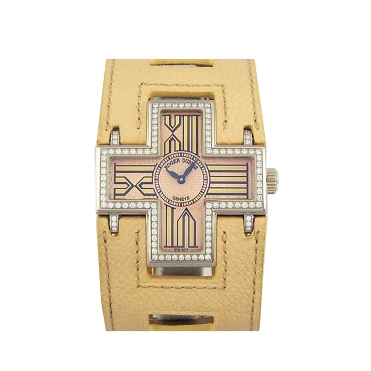 Часы Roger Dubuis  Follow Me Limited Edition 18K White Gold Diamond Set Fix  