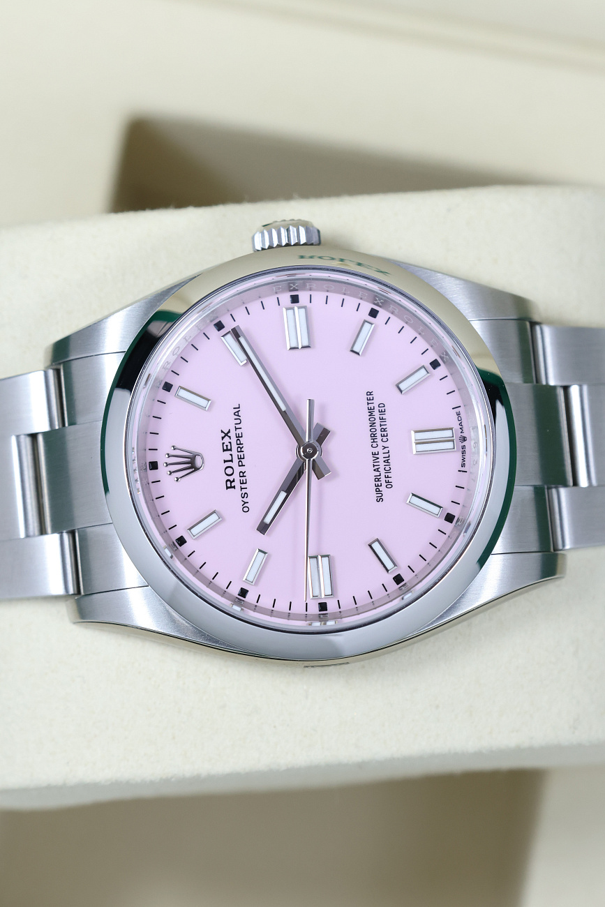 Часы Rolex  Oyster Perpetual 36mm Candy Pink Dial  126000-0008