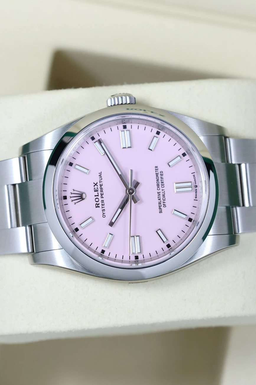 Часы Rolex  Oyster Perpetual 36mm Candy Pink Dial  126000-0008