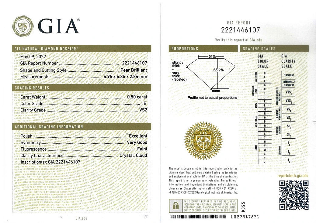 Украшение GIA  Кольцо С Бриллиантом 8,13 Ct. Fby/Vs2   